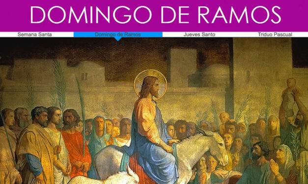 DOMINGO DE RAMOS: DE LAS PALMAS A LA CRUZ