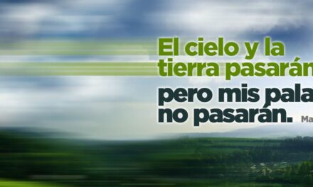 Mis palabras no pasarán