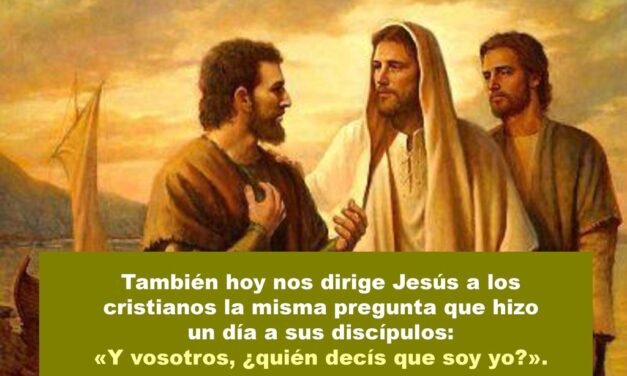 VIGÉSIMO PRIMER DOMINGO DEL TIEMPO ORDINARIO (A): HAY QUE RESPONDER